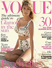 Кейт Аптон в британском журнале Vogue