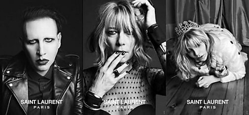 Эди Слиман позвал в новую рекламную кампанию Saint Laurent звёзд рока