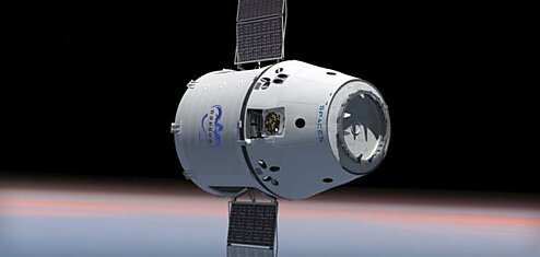 Космический грузовой корабль Dragon компании Space X успешно завершил четвертую миссию