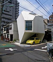 Токио. Мини-дом с персональной парковкой