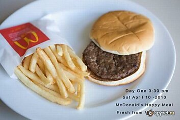 Гамбургер из Макдональдса (10 фото)