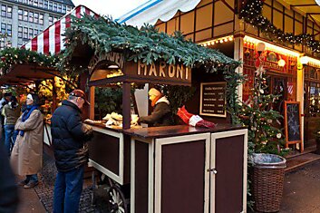Рождественский рынок Гамбурга