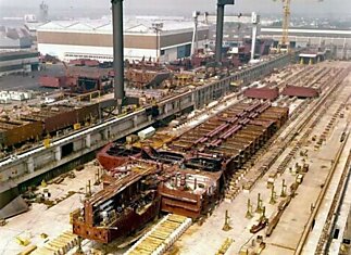 Как строятся огромные танкеры