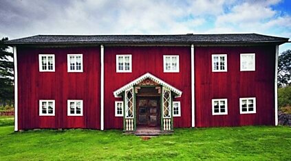 Уникальные деревянные дома в провинции Хельсингланд (Швеция)