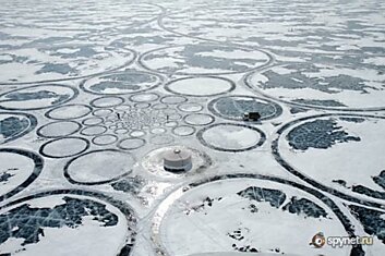 Джим Деневан и его рисунки на озере Байкал (12 фото)