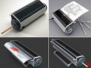 P&amp;P Office Waste Processor создает карандаши из  бумажных отходов