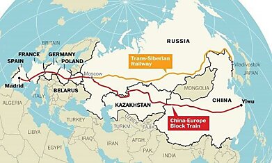 Длинный путь из Китая в Испанию: Евразия восстанавливает древние торговые пути