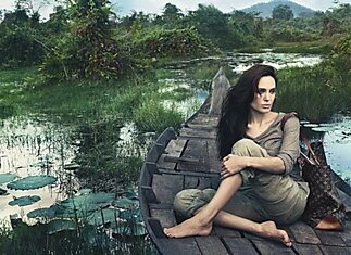Камбоджийская сессия Анджелины Джоли
