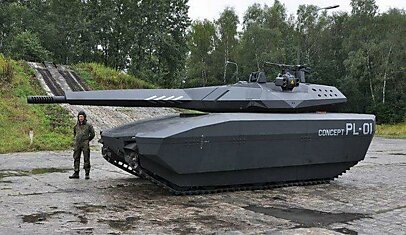 Новый польский танк PL-01 Concept