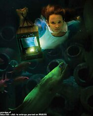 Завораживающие фотографии с иллюзорным подводным миром.