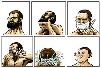 Почему я не люблю бриться)