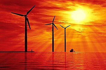 Ветрогенераторы  Дании обеспечили 32% электроэнергии в 2014 году