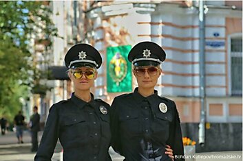 Новая полиция в Киеве (фото и видео)