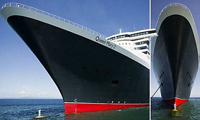 Queen Mary 2 - крупнейший круизный лайнер в мире с капитаном на носу!