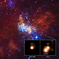 Магнетар возле сверхмассивной чёрной дыры ведёт себя странно