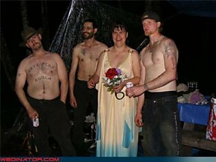 Нелепые свадебные фотографии