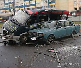 Авария на Рязанском проспекте (5 фото + видео)