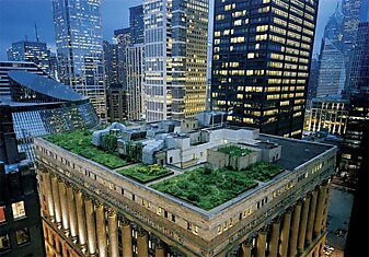 «Зеленая крыша» будет установлена на Barclays Center в Бруклине