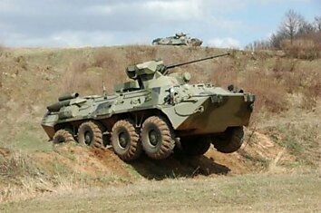 Уникальные БТР-82АМ на службе российской армии