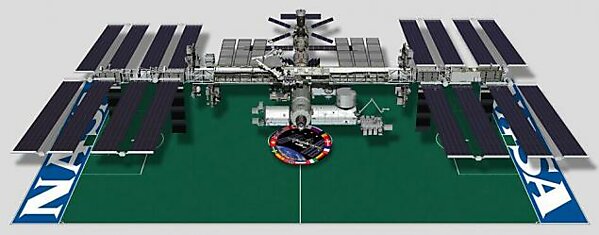 Следишь за чемпионатом мира? Ты знаешь что международная космическая станция имеет размер стадиона?