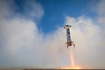Ракета Blue Origin успешно взлетела и села уже в третий раз