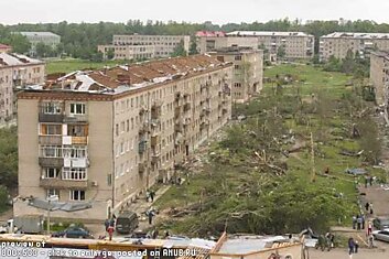 Ураган в Краснозаводске