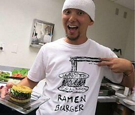 Новый вид бургеров - Ramen Burger!