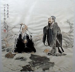 Встреча Конфуция и Лао-цзы