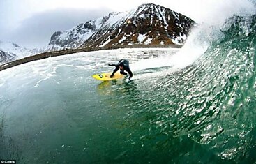 Серфинг в Арктике