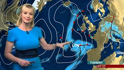 Прогноз погоды от BBC: «П****ц как холодно!»