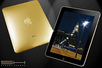 iPad в корпусе из чистого золота