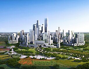 Great City — самодостаточный «зеленый» город в Китае.