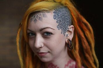 Конвенция любителей тату в Британии “Tattoo Jam Festival”