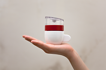 Самая маленькая в мире кофемашина