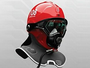 Шлем пожарного XXI века от Омер Хакьомеролу
