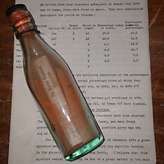 В Германии нашлась бутылка с посланием, отправленная 108 лет назад