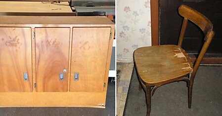 Во что превратить старую мебель