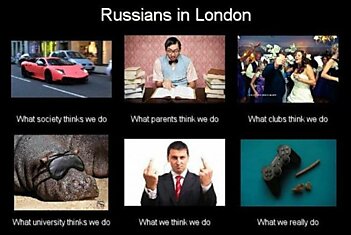 Русские в Лондоне
