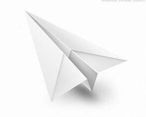 Бумажный самолетик разными способами