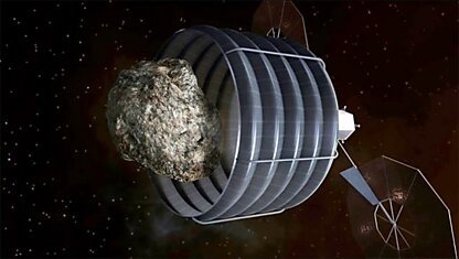 Как будет проходить добыча полезных ископаемых на астероидах? Видео тренировки «космошахтеров»