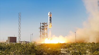 Основатель Amazon сообщил об успешном испытании новой ракеты-носителя New Shepard