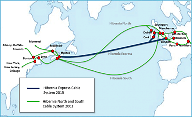 Microsoft инвестирует в трансокеанические кабели