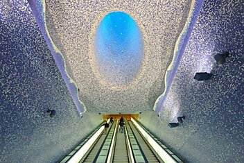 Рейтинг самых впечатляющих европейских станций метро