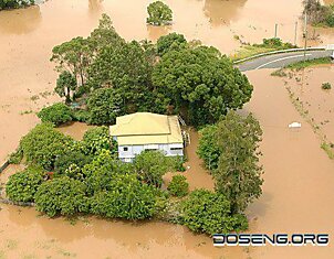 Наводнение в Австралии (5 фото)