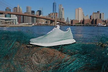 Аdidas создала  новый прототип кроссовок из океанского пластикового мусора