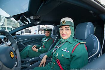 Суровые девчонки из полиции Дубая...