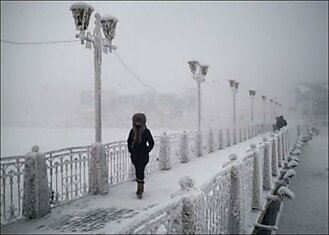 Самый холодный город в России (33 фото)