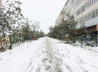 Погодные качели в городе Удачном