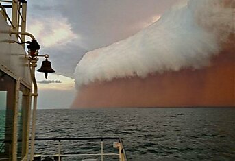Песчаные бури в Австралии