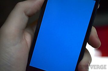 Синий экран смерти iPhone 5S